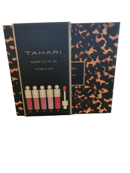 Tahari Other - Tahari Glowing Lip Oil Set of 5 in gift box